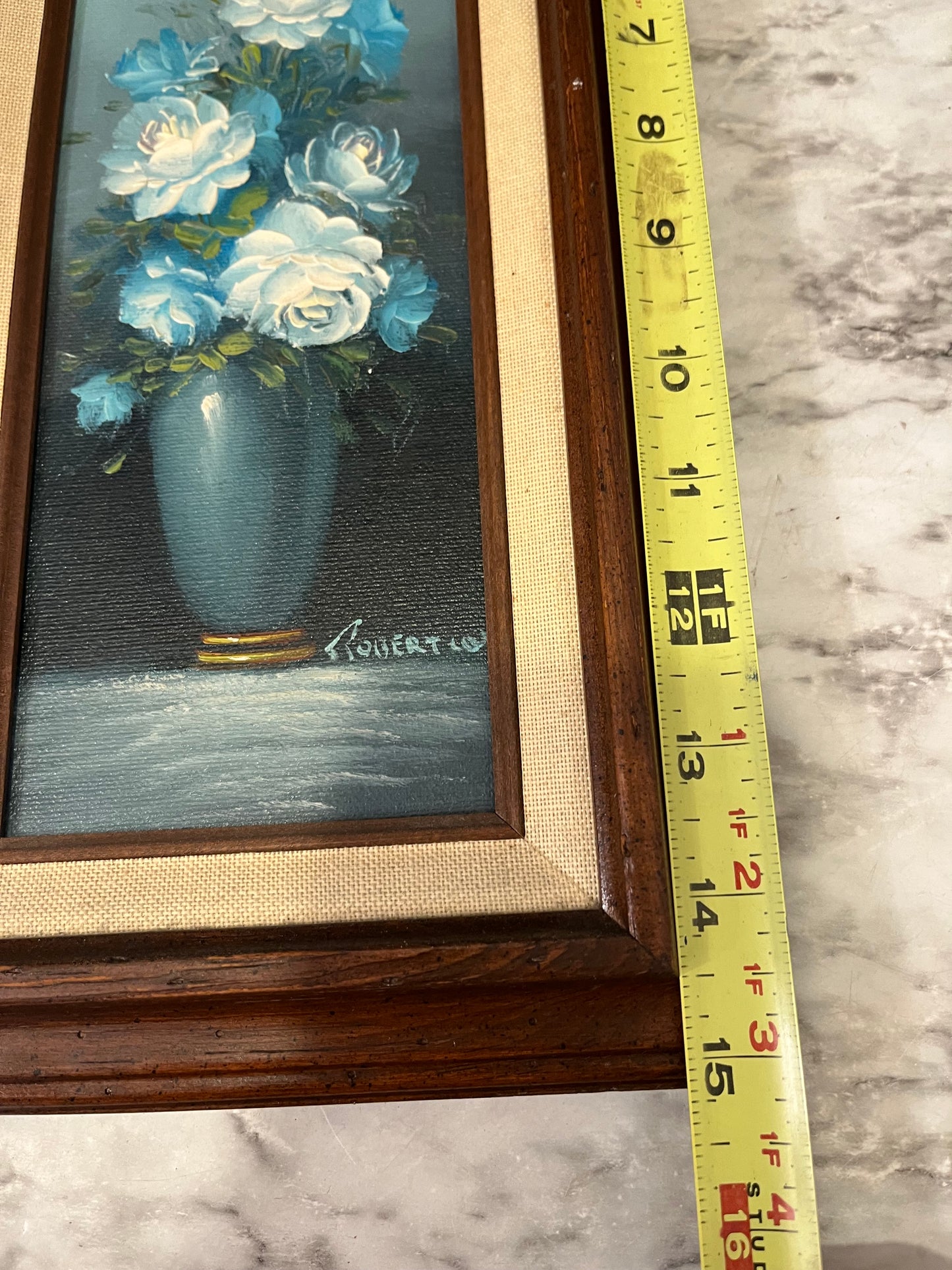 Blue Floral Still  by Robert Cox Original