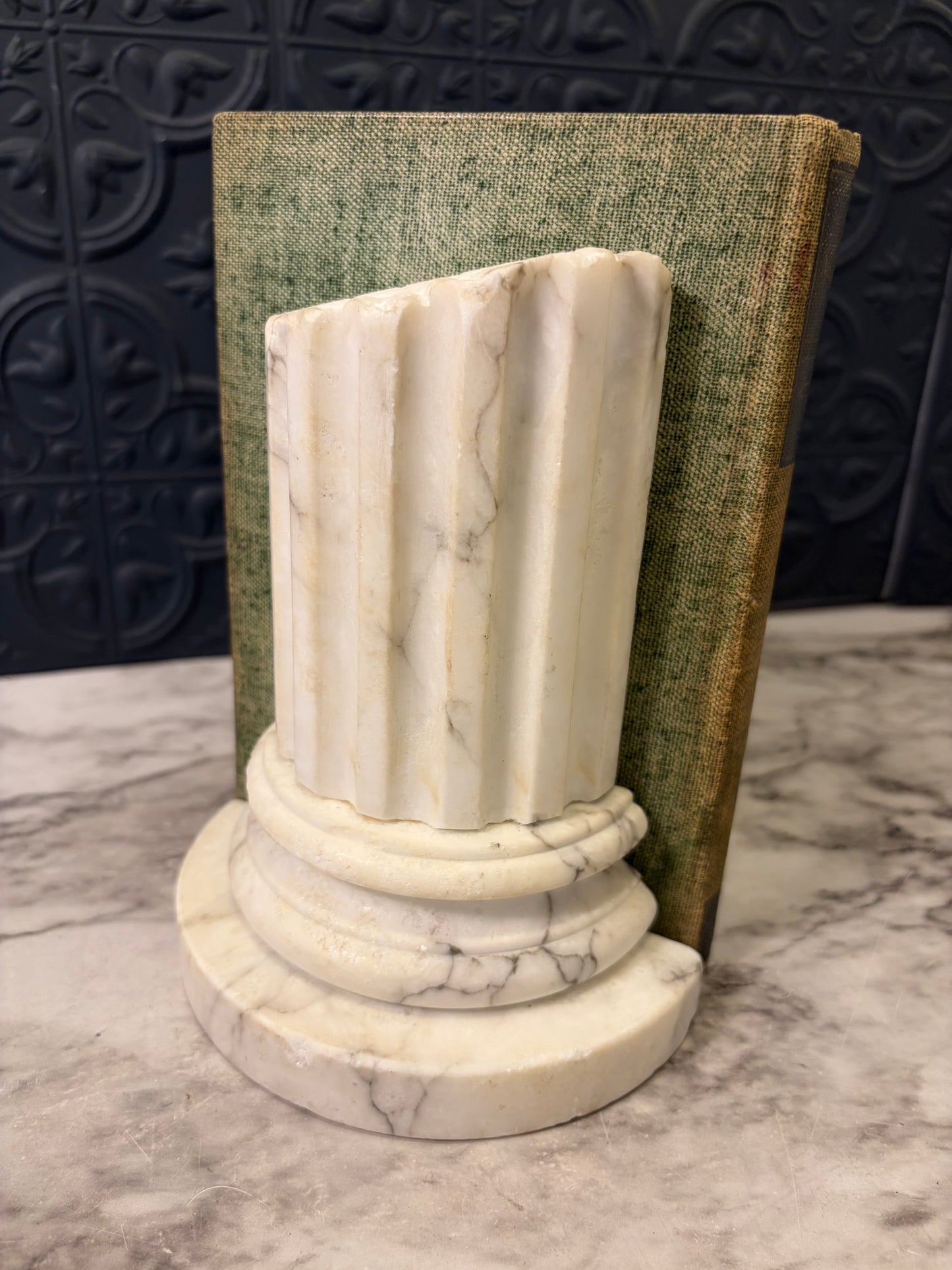 Marble Stone Stone Pillar Bookends