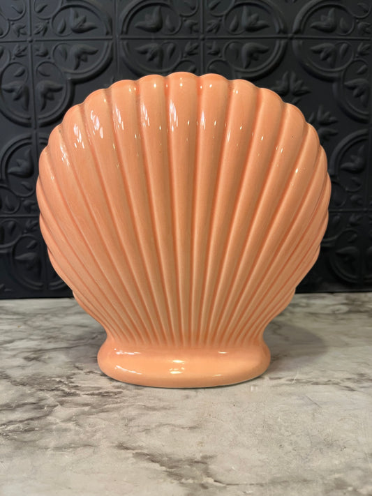 Japanese Shell Vase Peach
