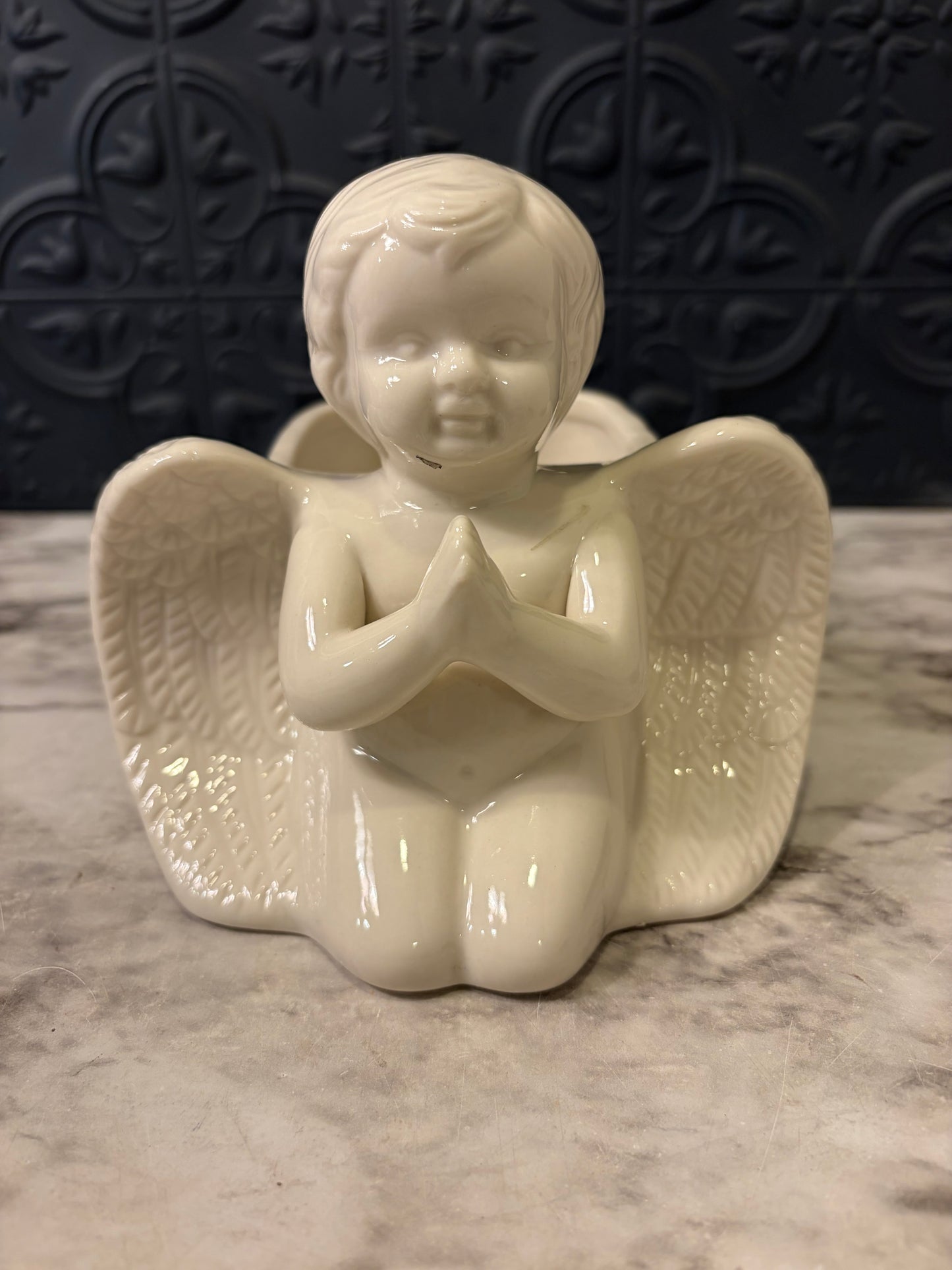 Praying Angel Cherub Planter