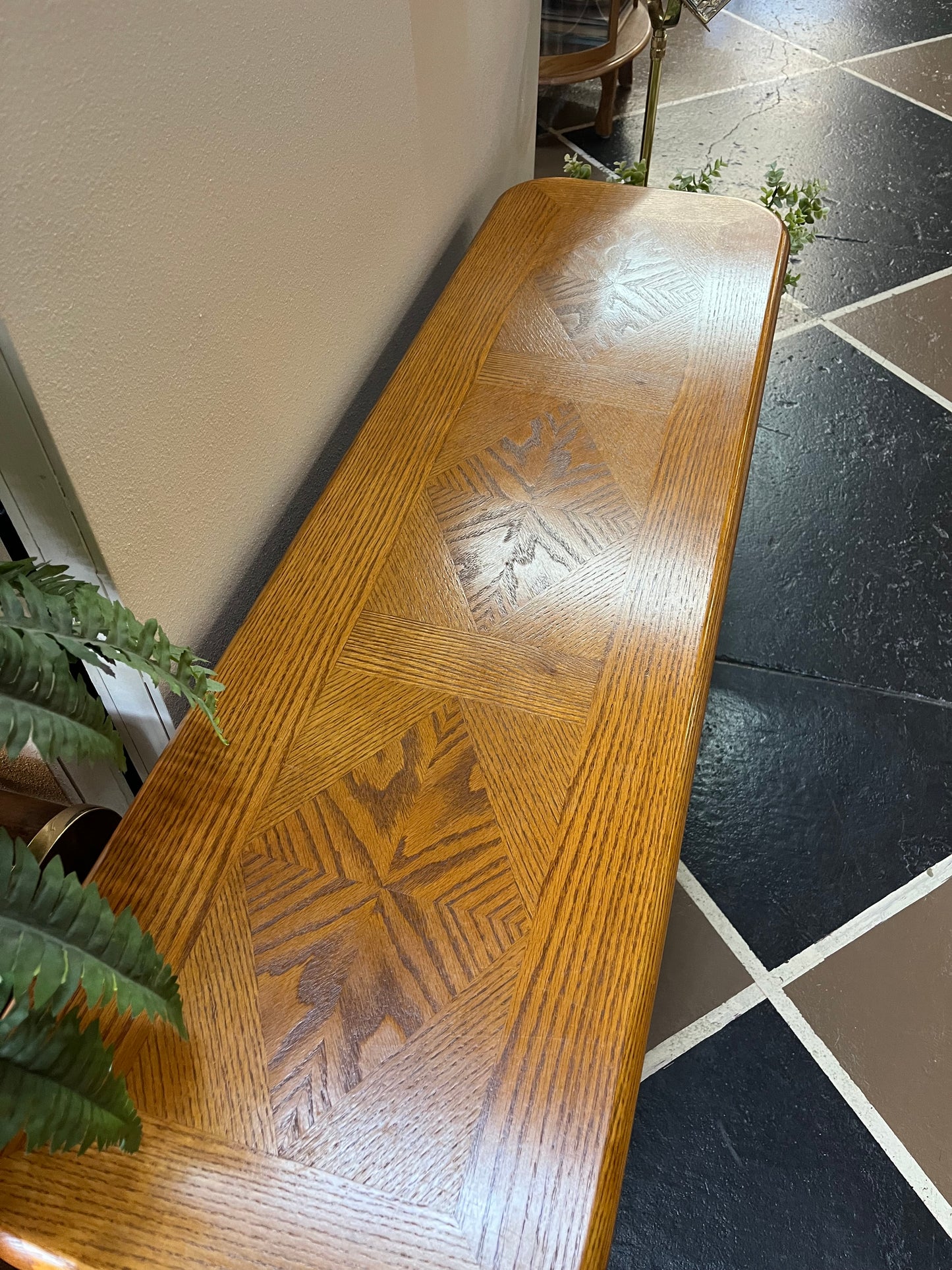 Oak  Entry Table