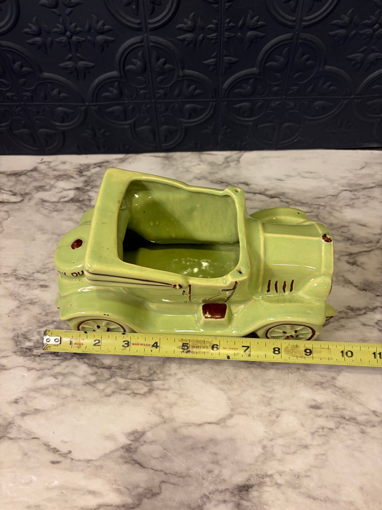 Green Convertible Planter AS IS