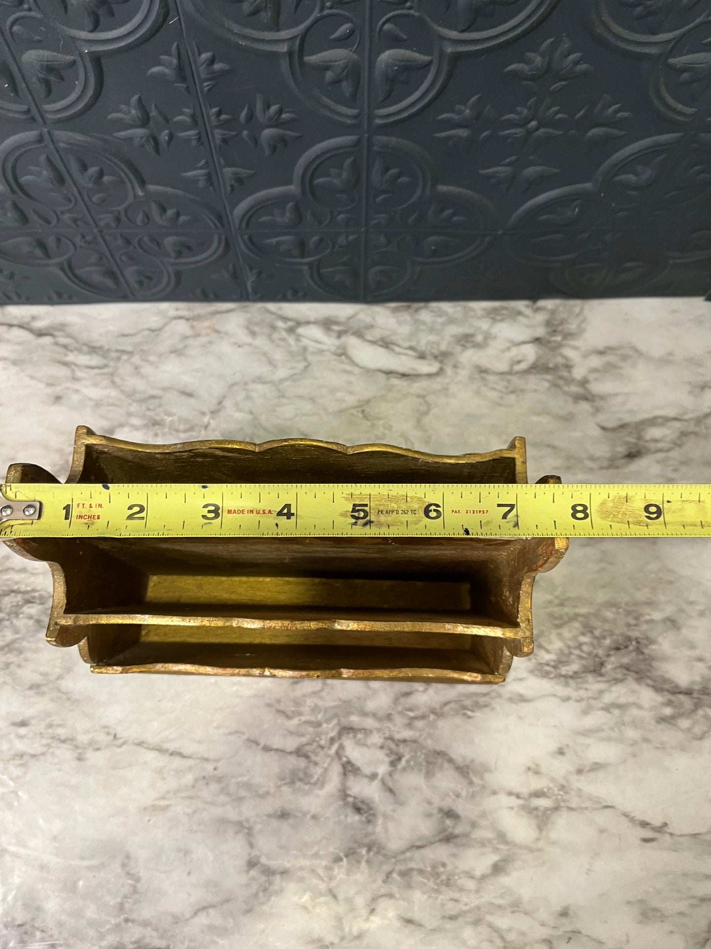 Italian Florentine Desk Caddy