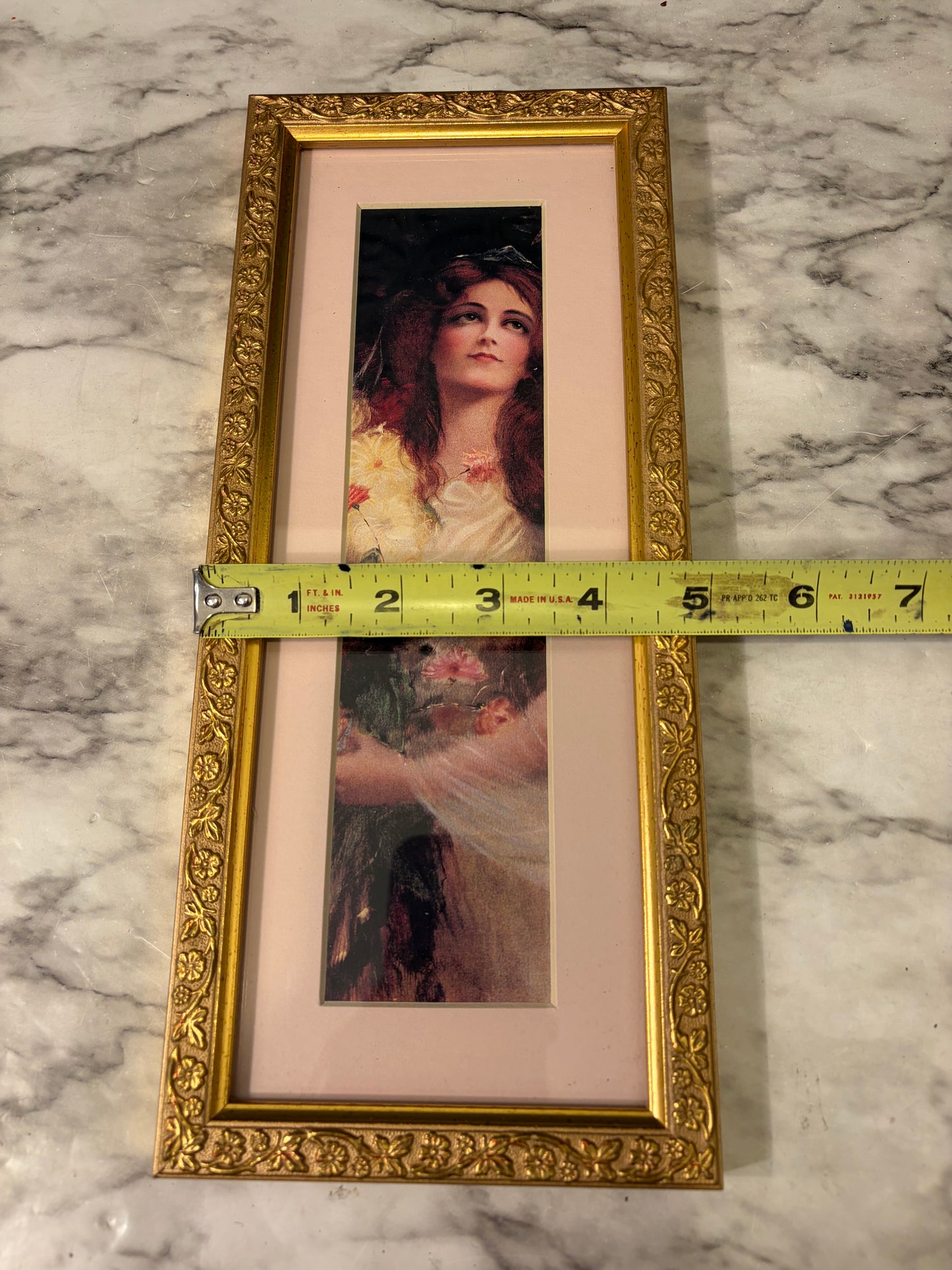 Lost in the Moment Gold Framed Lady