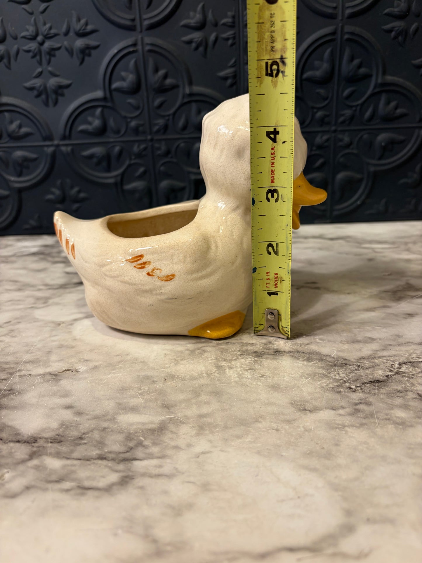 Vintage Duck Planter