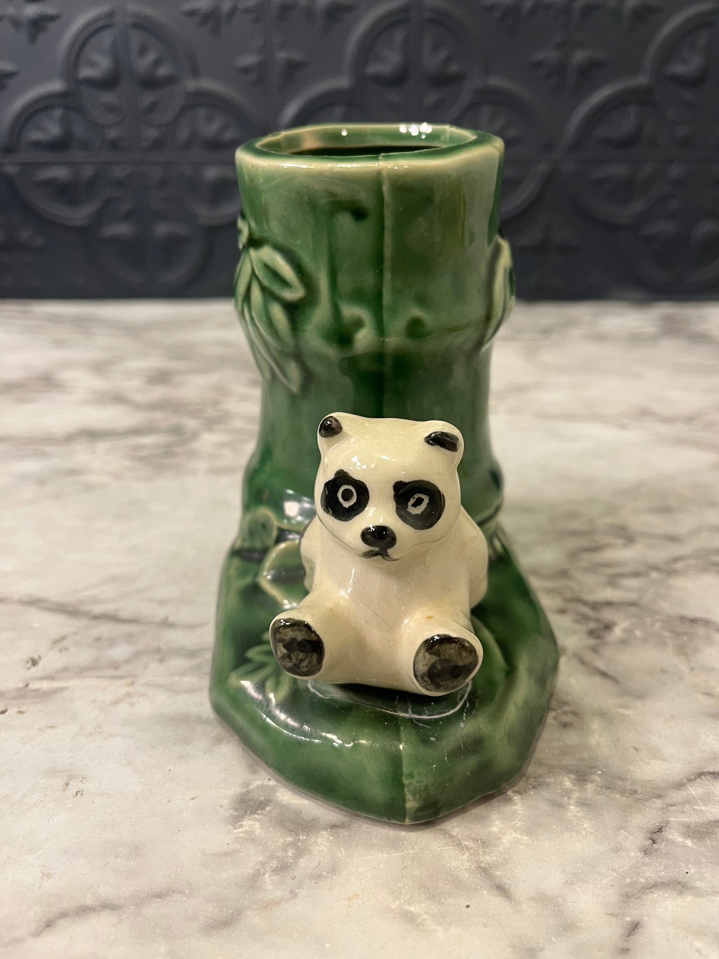 Panda Bamboo Vase