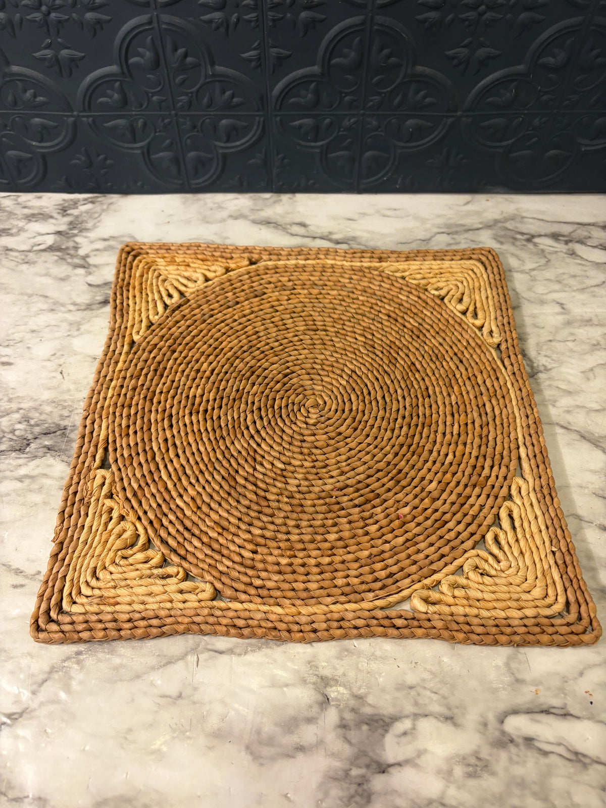 12" Wicker Trivet
