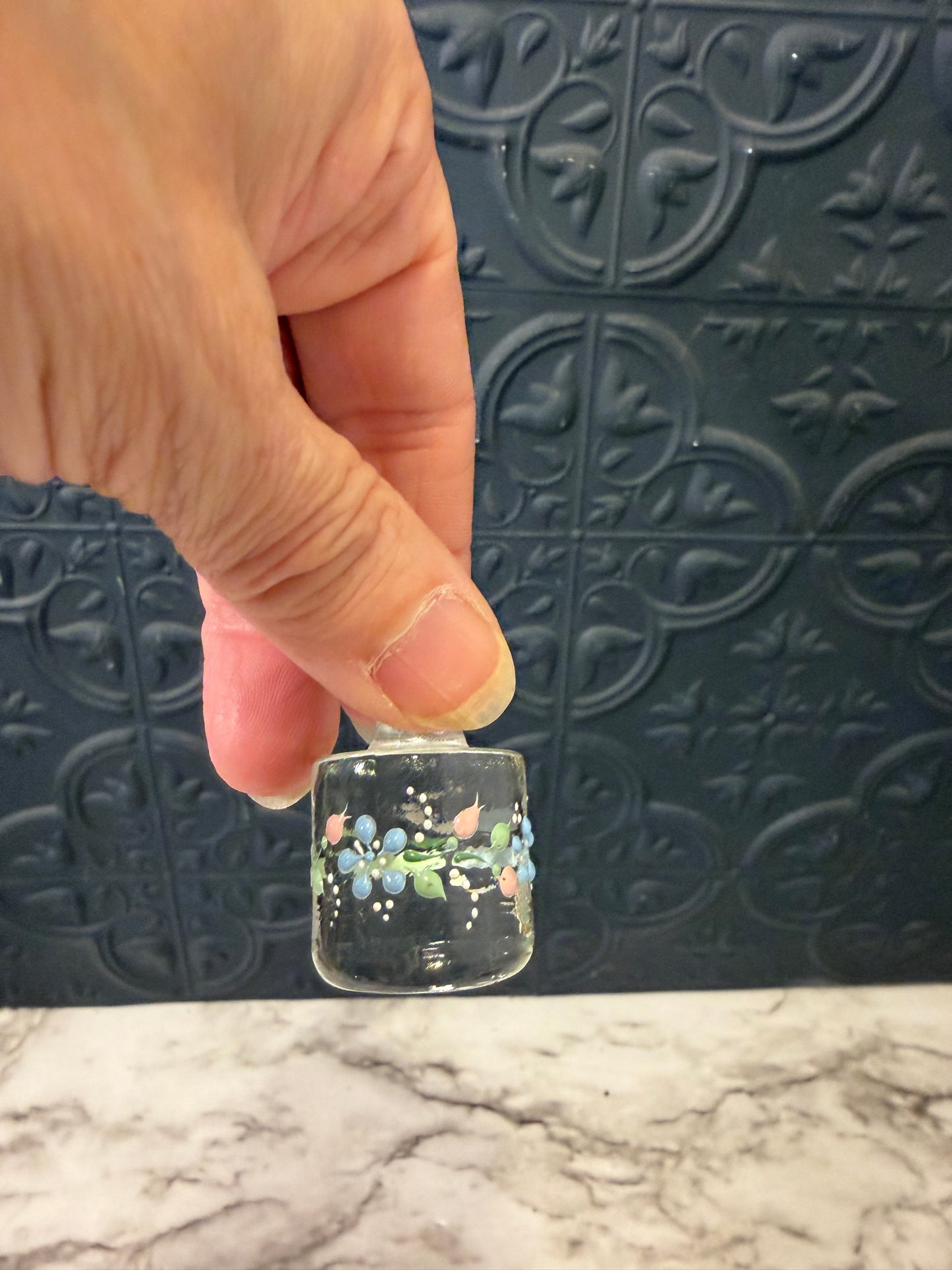 Vintage Glass Apothecary Weights