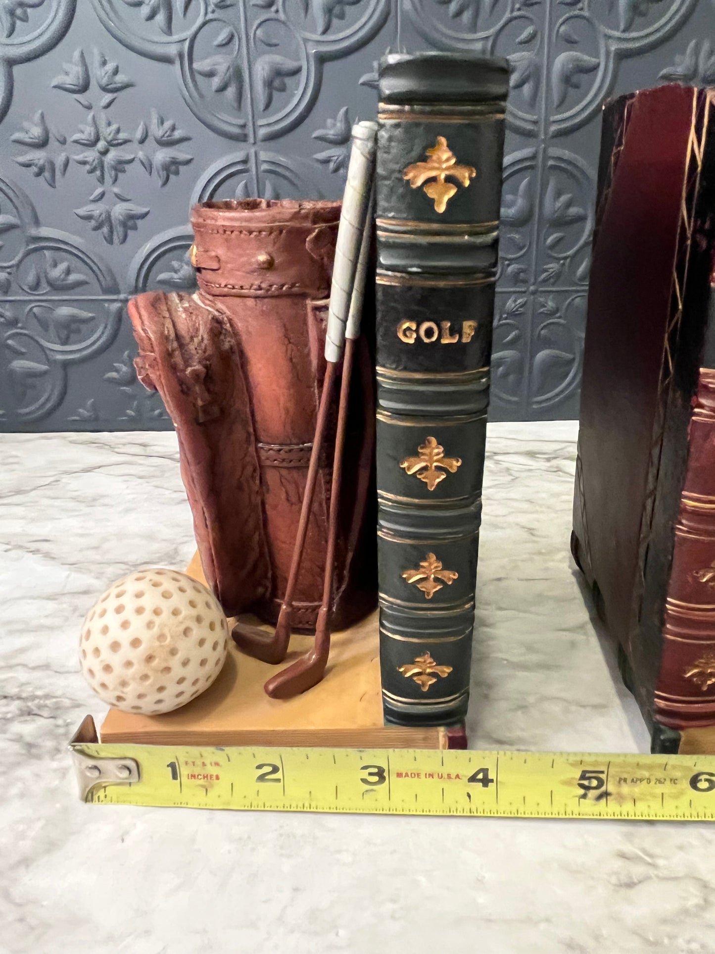 Golf Club Bookends