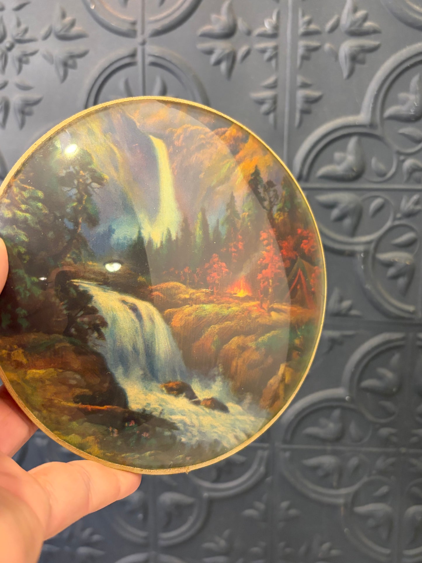 Bubble Glass Waterfall Print