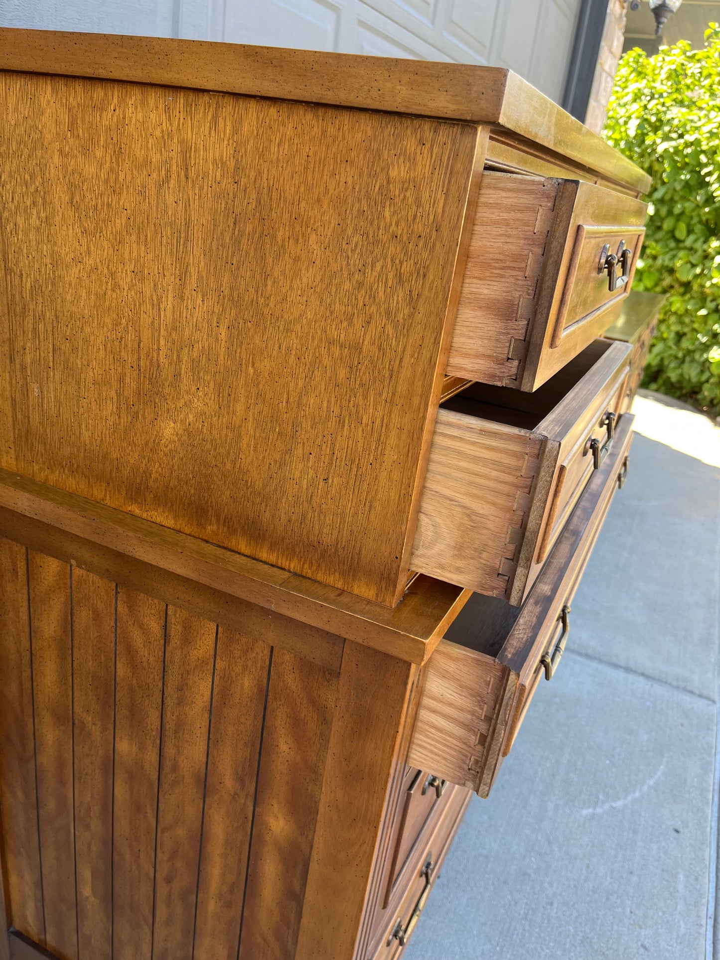 MCM Highboy with Bead Board Sides