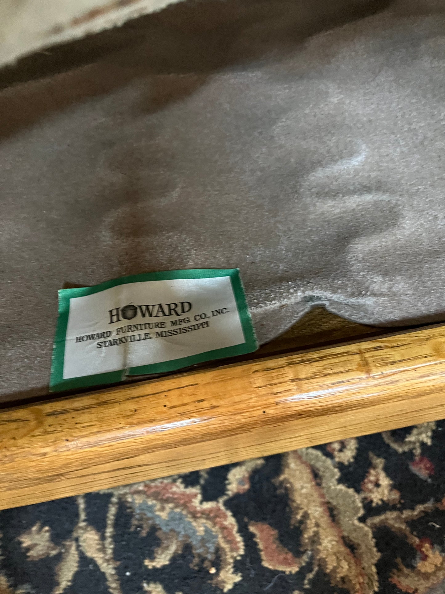 1970's Oak Bentwood Sofa by Howard