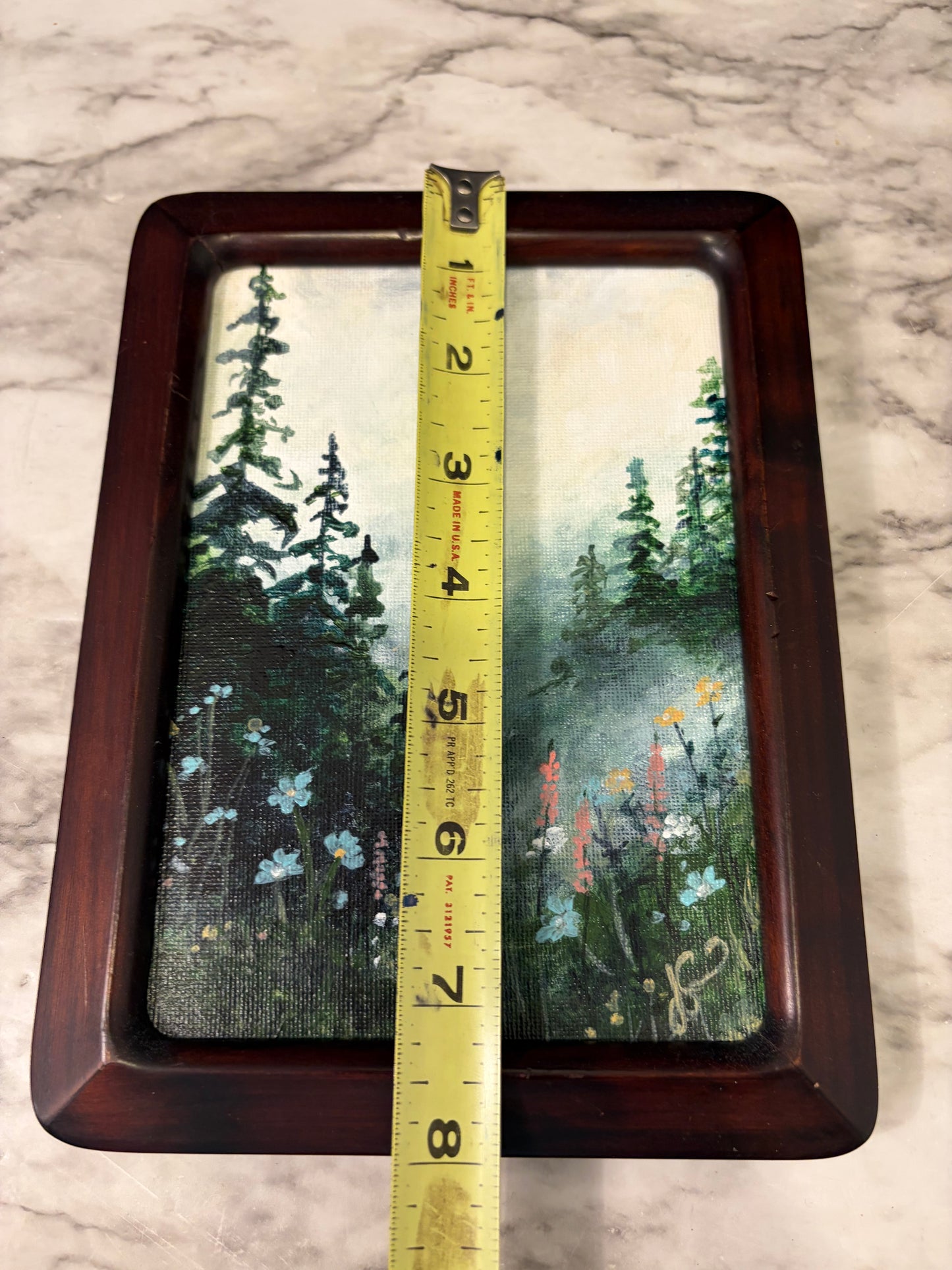 Mountain Flowers Original Painting by Jessie
