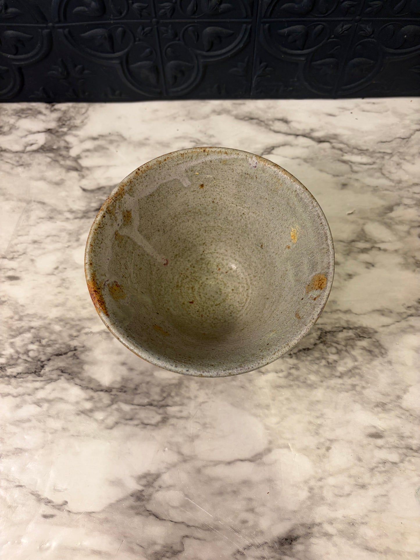 3.5" Grey Stoneware Bowl