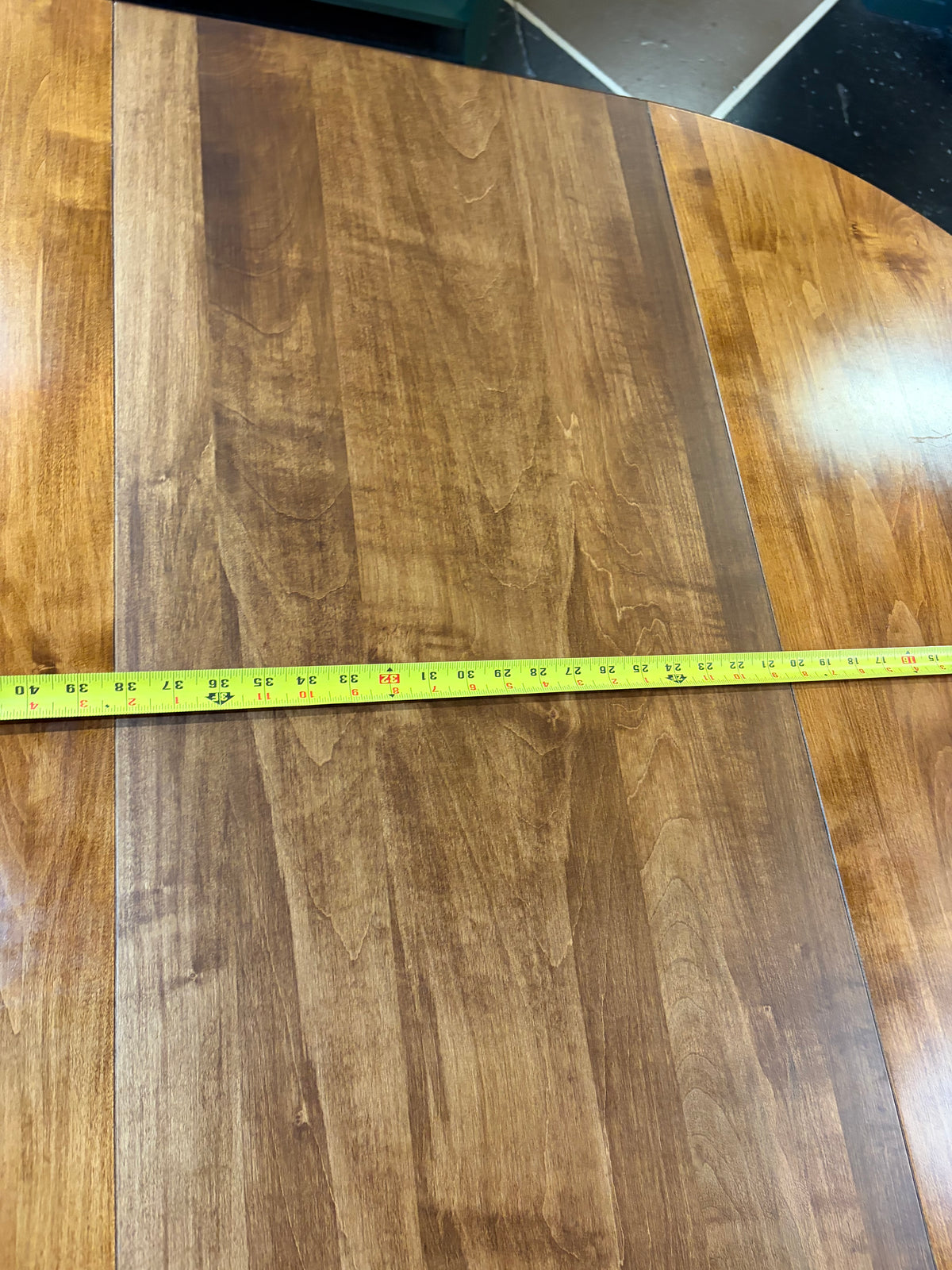 Round Woodleys Dining Table with leaf