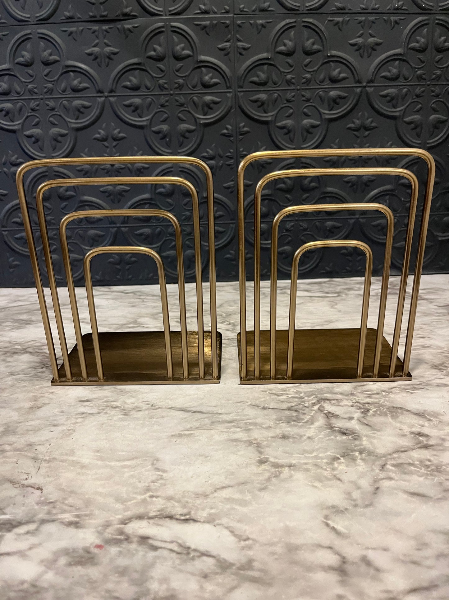 Hearth and Hand Brass Bookends