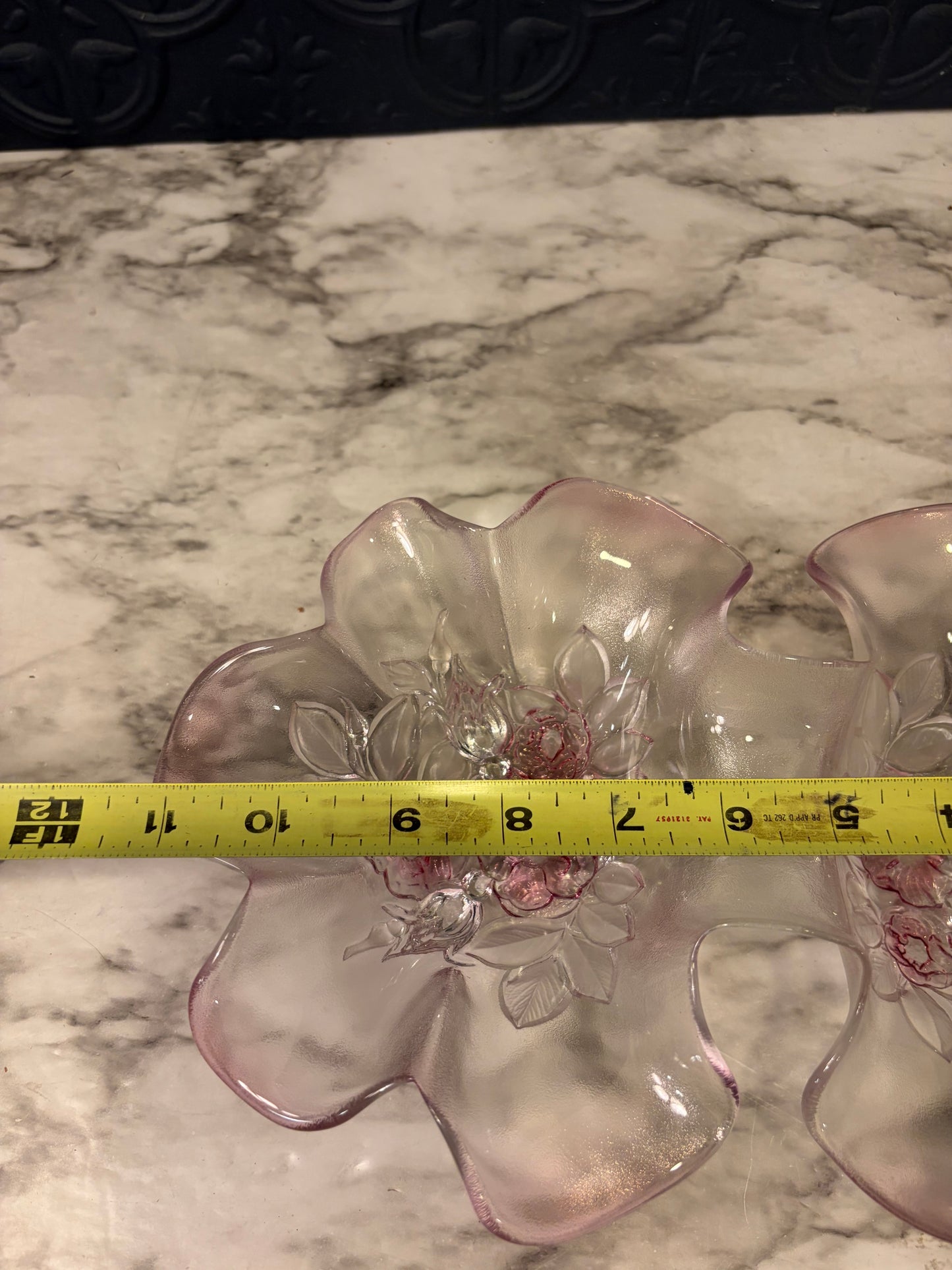 Pink Mikasa Double Bowl