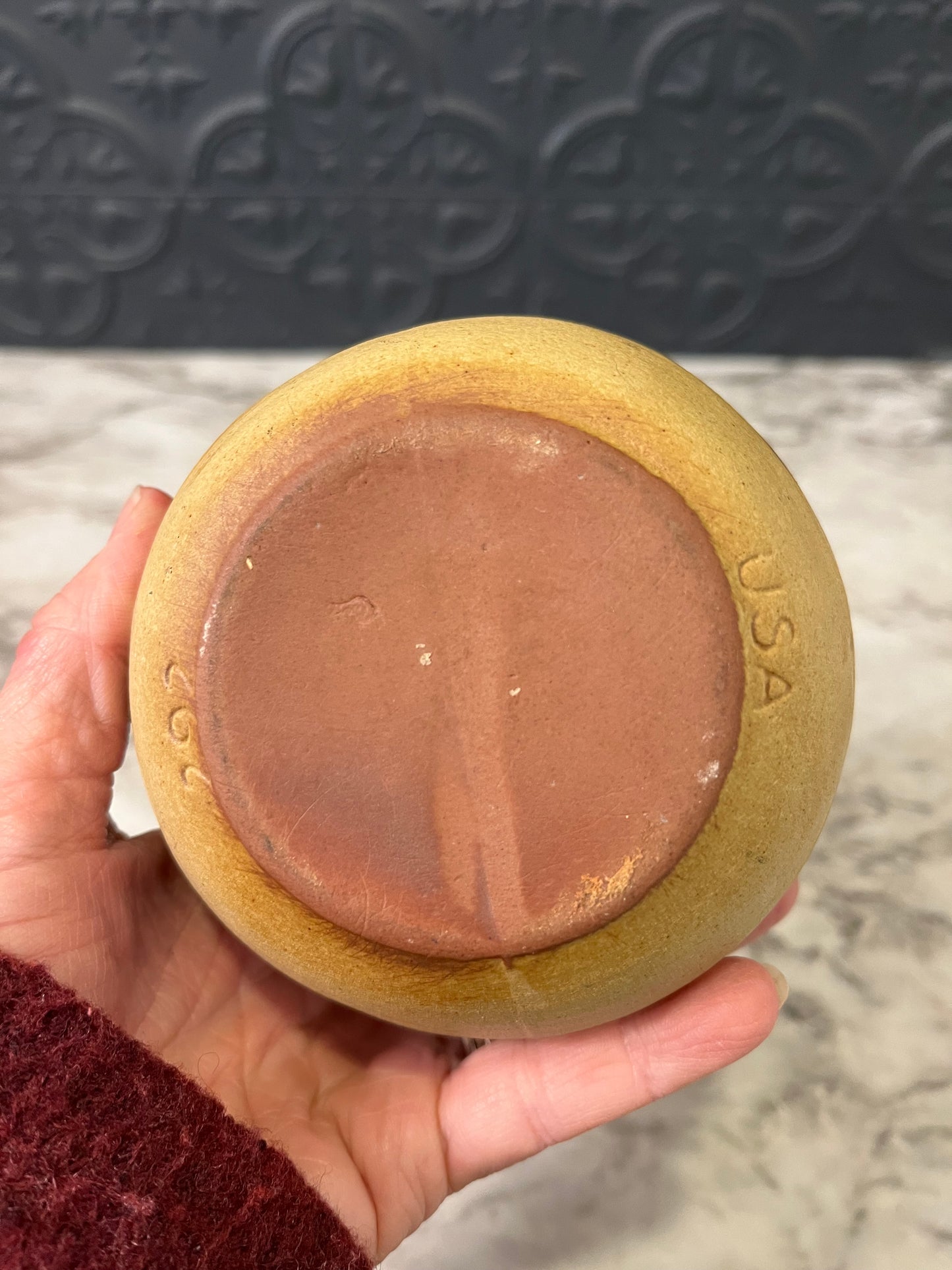 Vintage USA Pottery Bud Vase