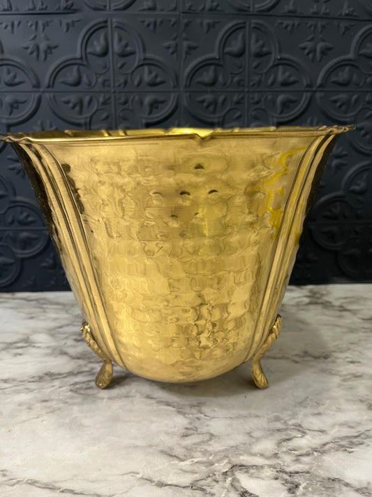 Brass Pot with Feet