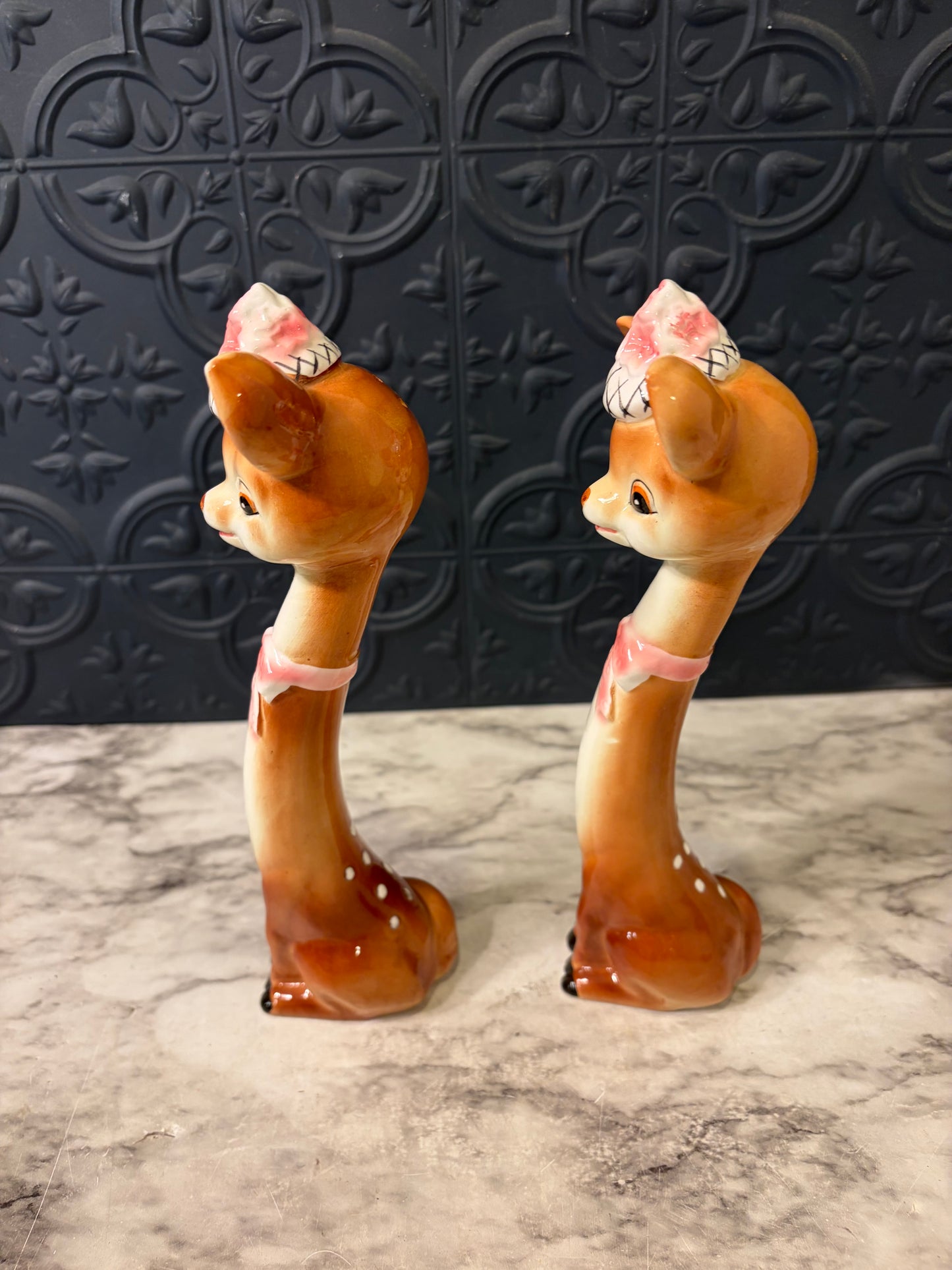 Napco Long Neck Bambi Salt and Pepper