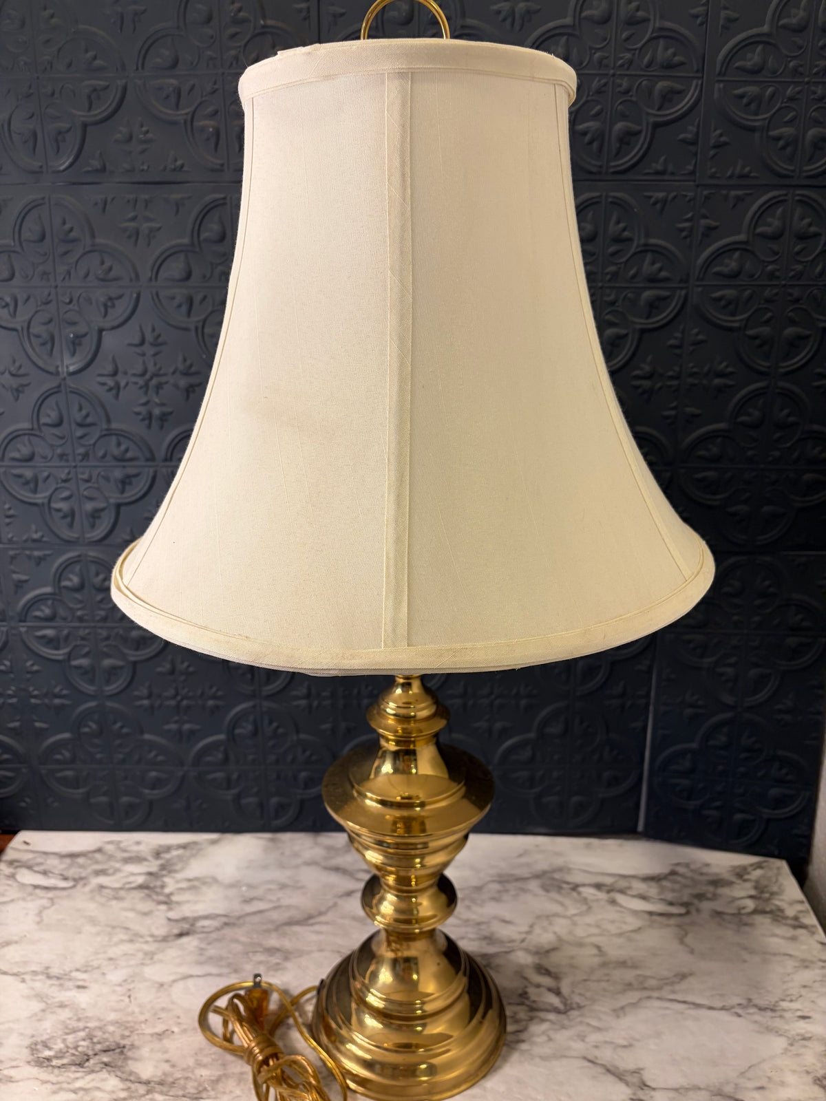 Brass Lamp 26" Tall