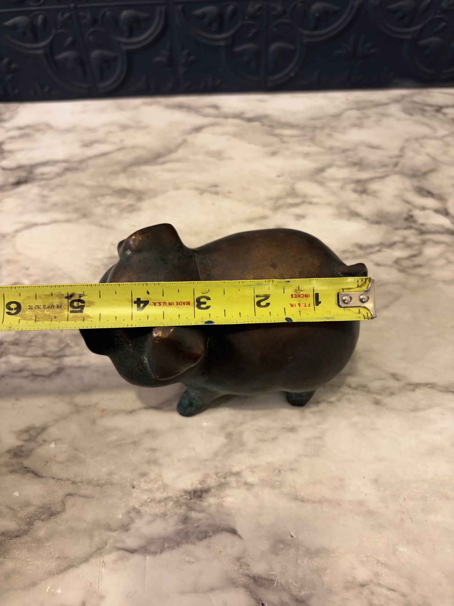 Heavy Metal Pig Possibly Brass