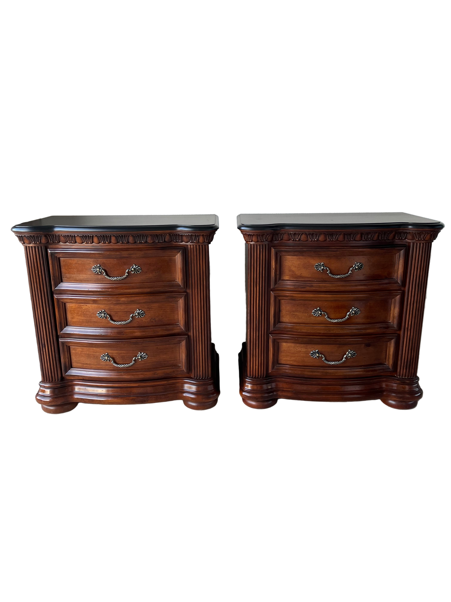 Wynwood Large nightstand with black top- each