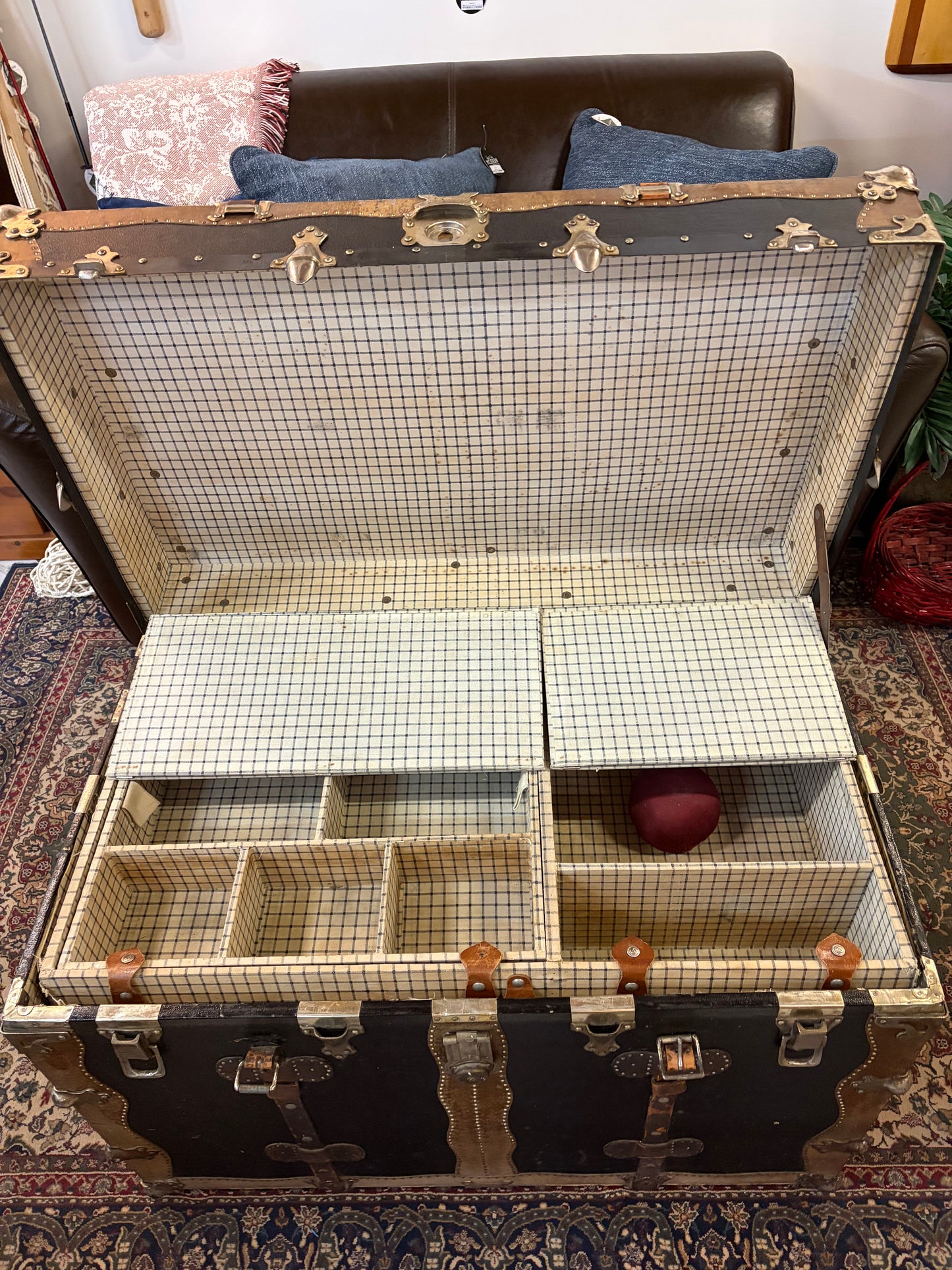 Large Steamer Trunk