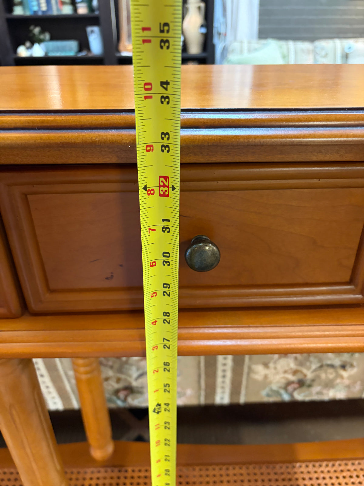 Long Narrow 4 drawer Sofa/Entry Table