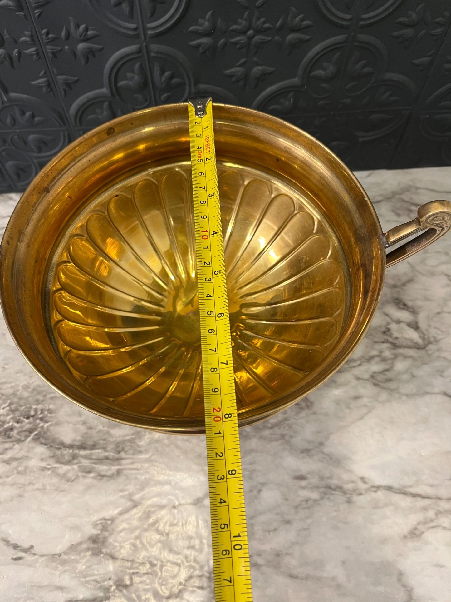 Brass Trophy Planter