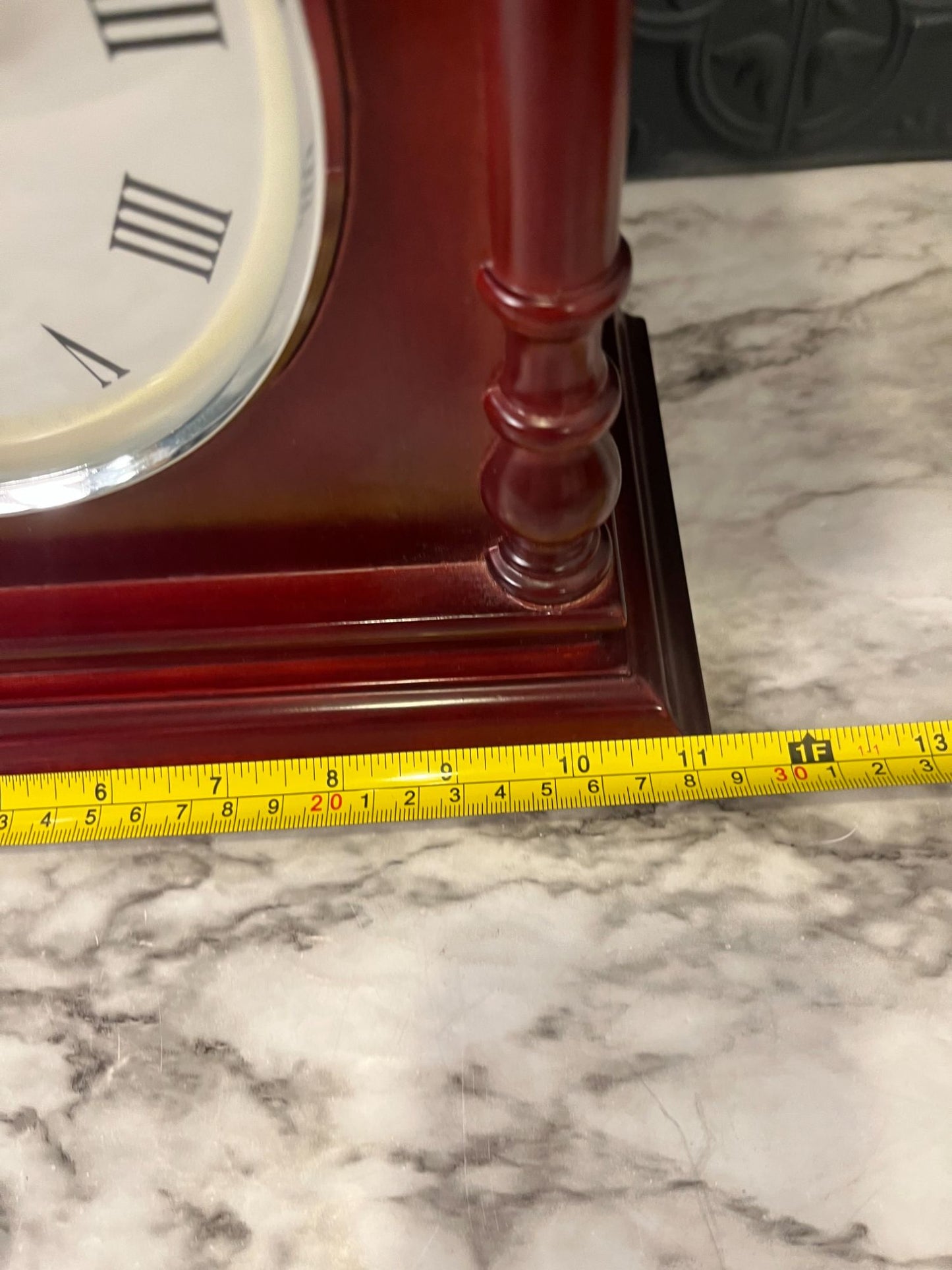 Cherry Wood Mantle Clock