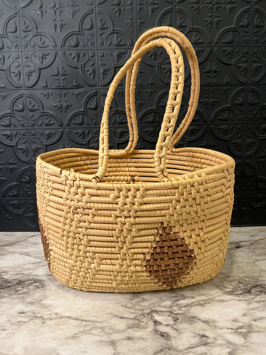 Handled Woven Basket