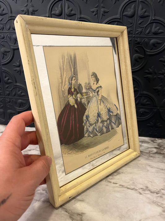 Le Montieur De la mode print with mirror