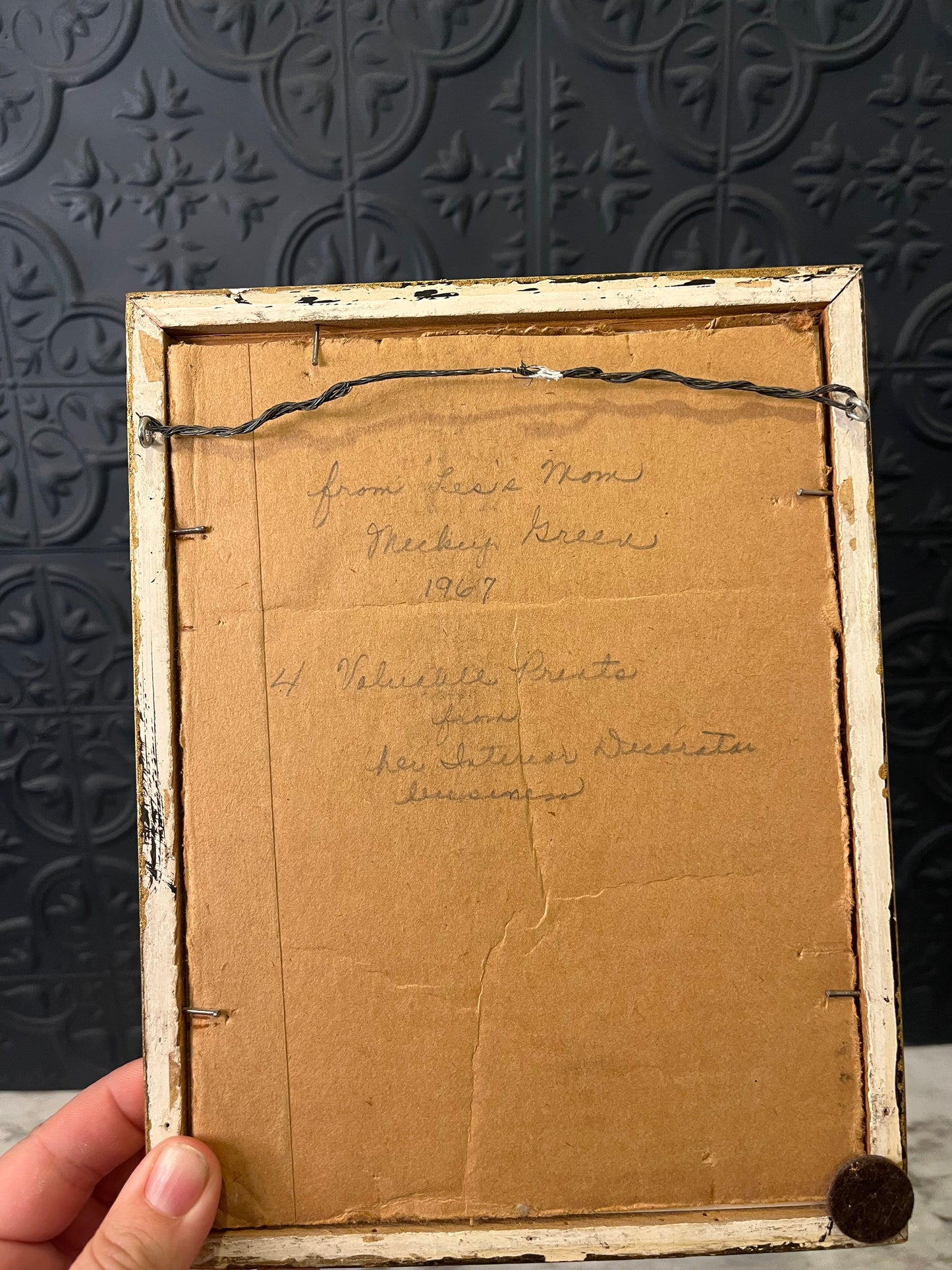 Goumi frame botanical print