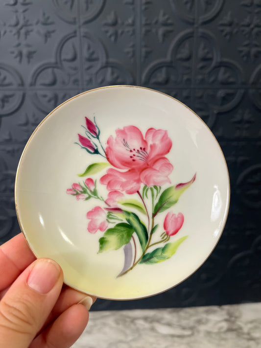 Small Hand Painted Porcelain Plate