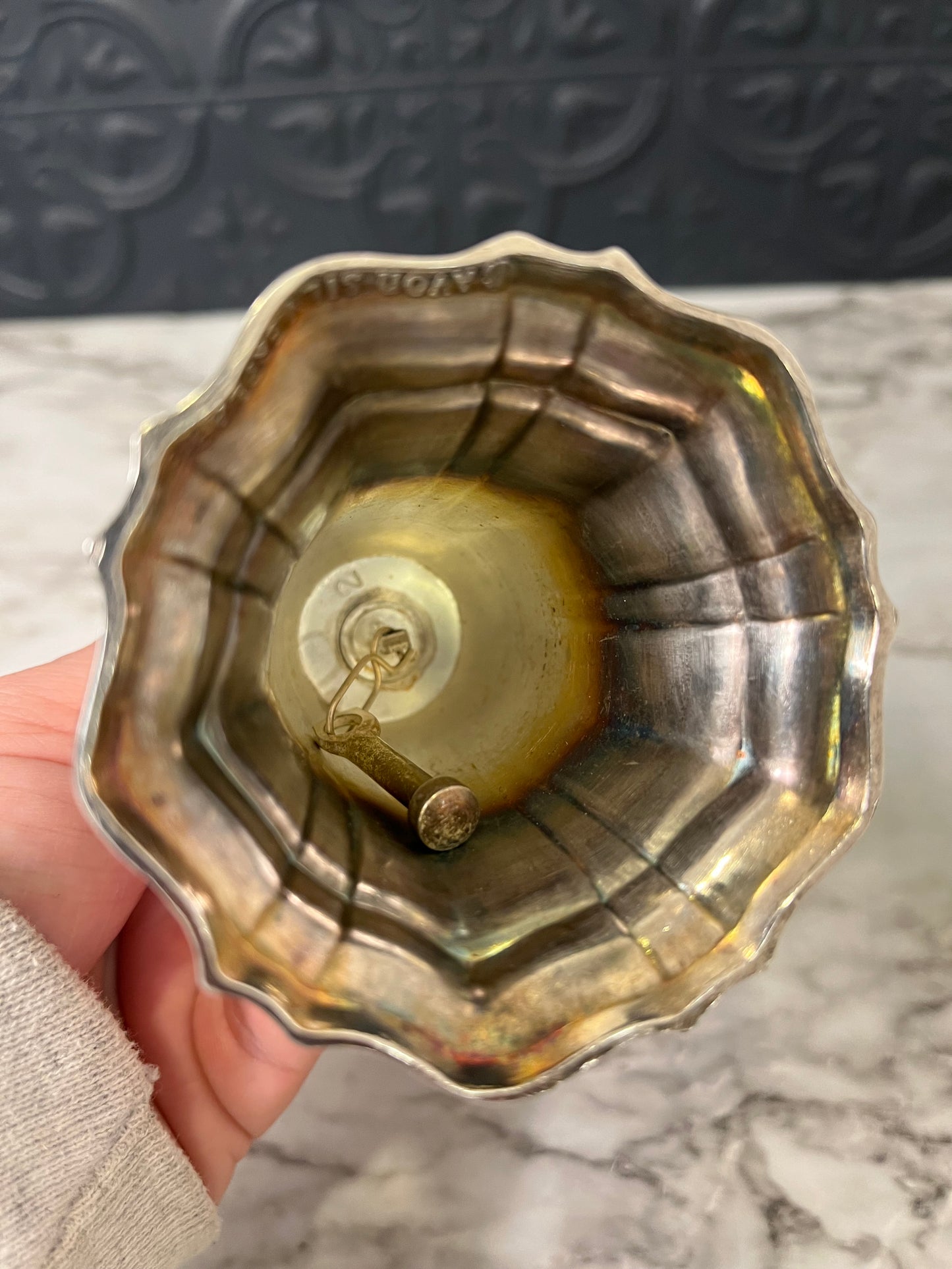 Avon Silver Plate Bell