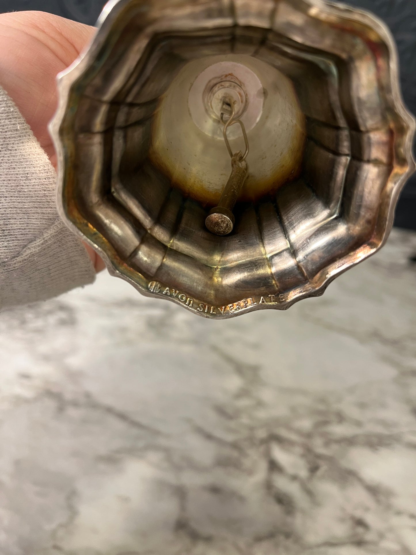 Avon Silver Plate Bell