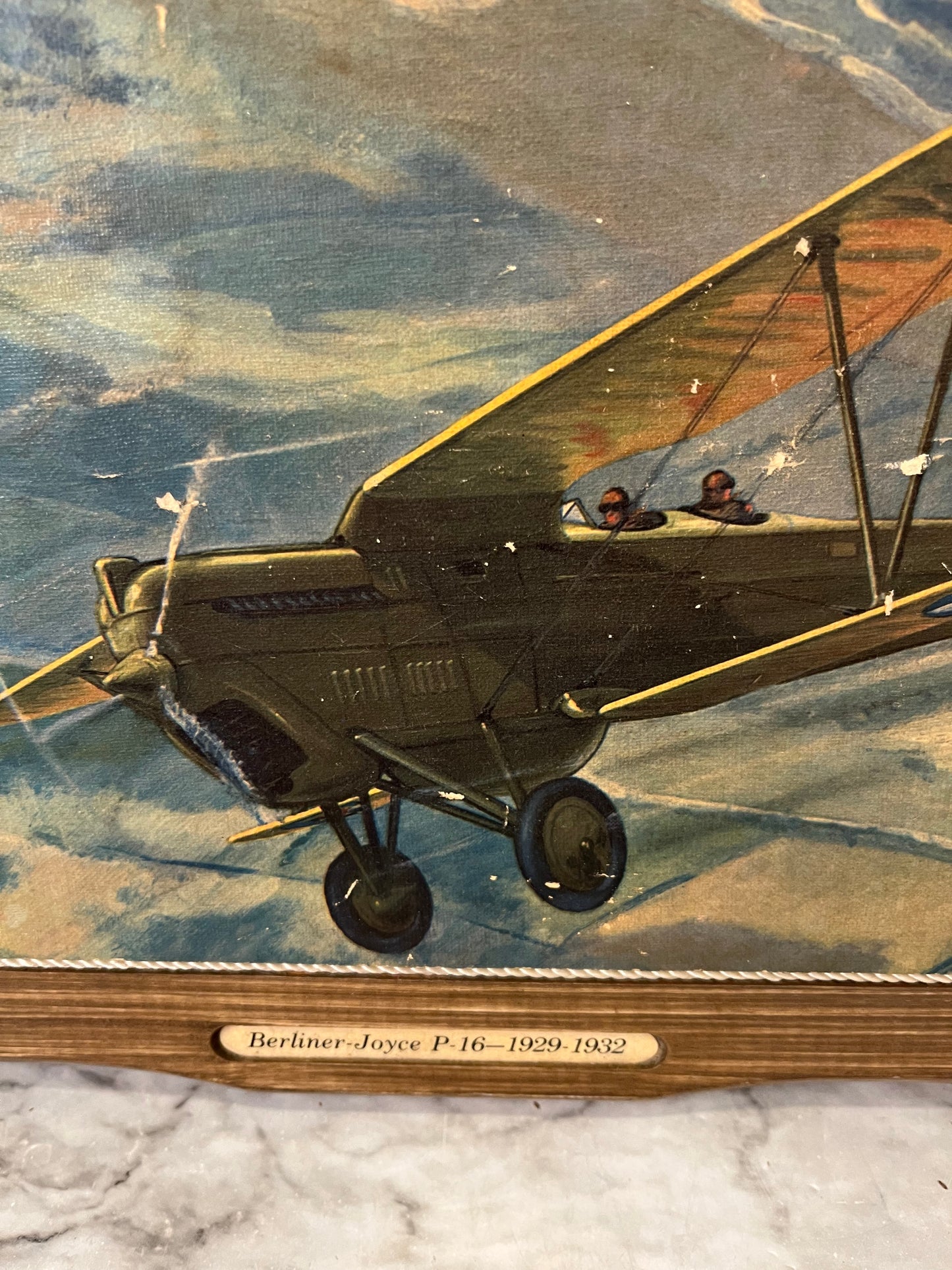 Berliner-Joyce Plane on Board