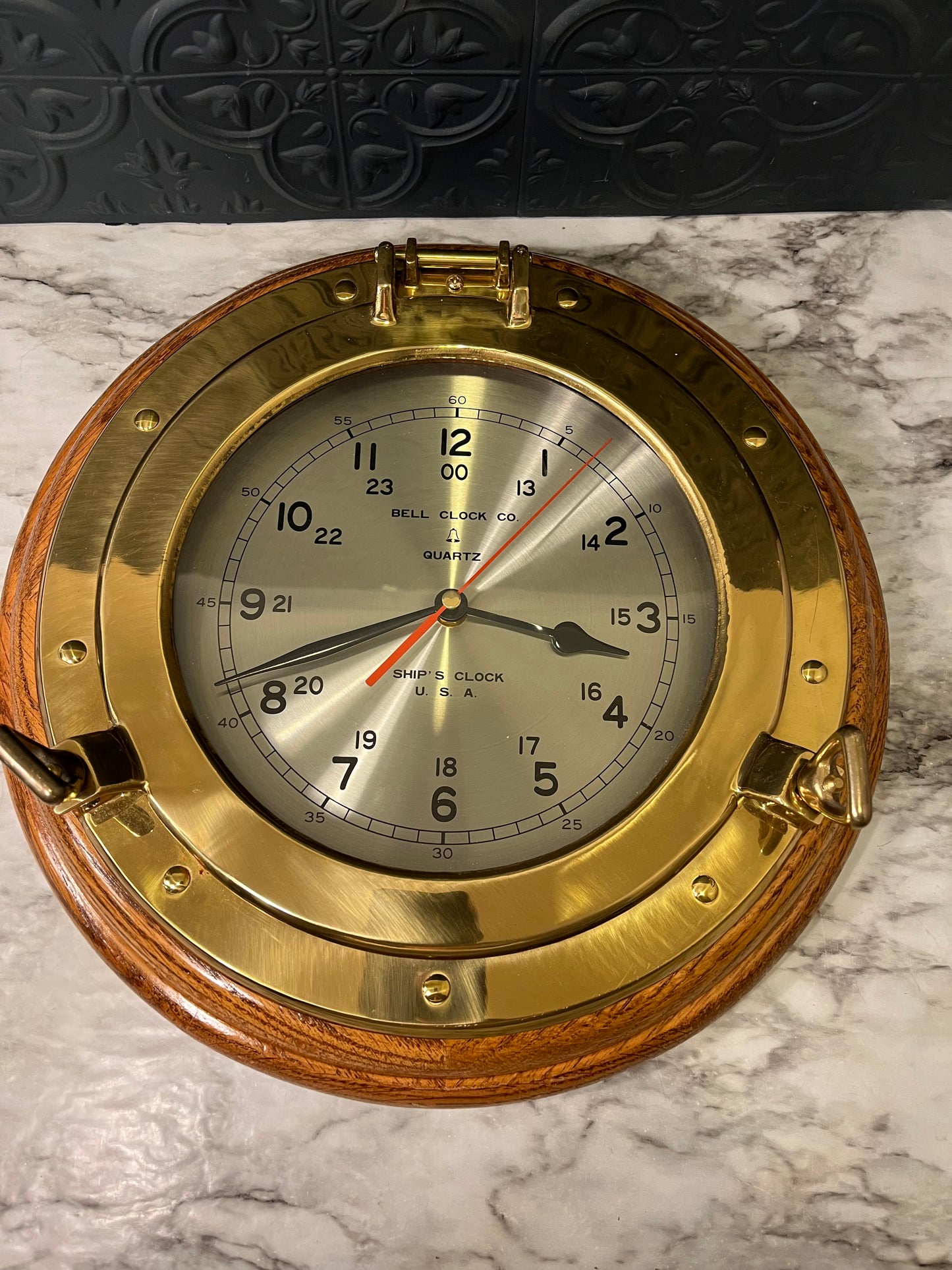 Belll Clock Company Ships clock