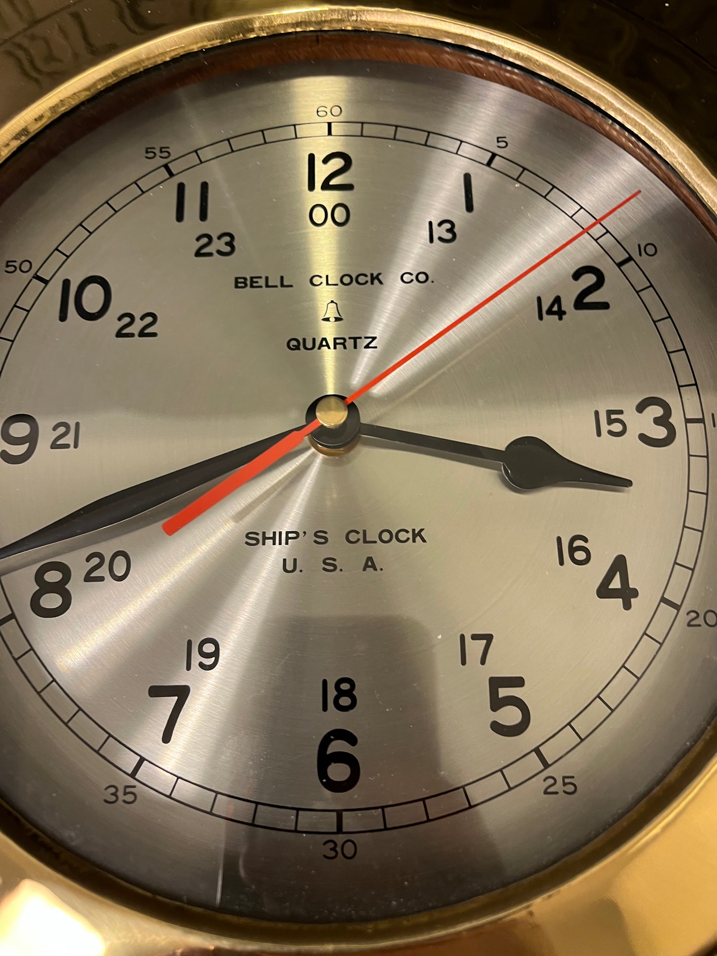 Belll Clock Company Ships clock