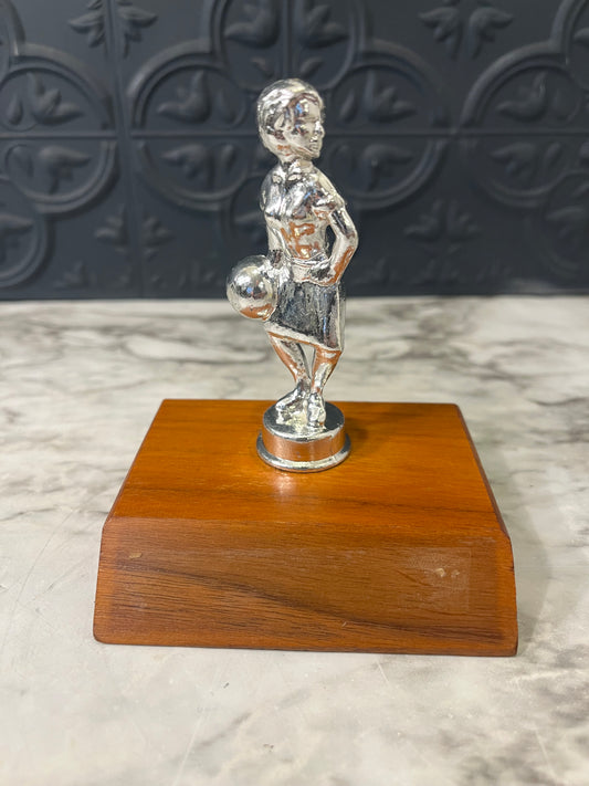 Vintage Womens Bowling Trophy