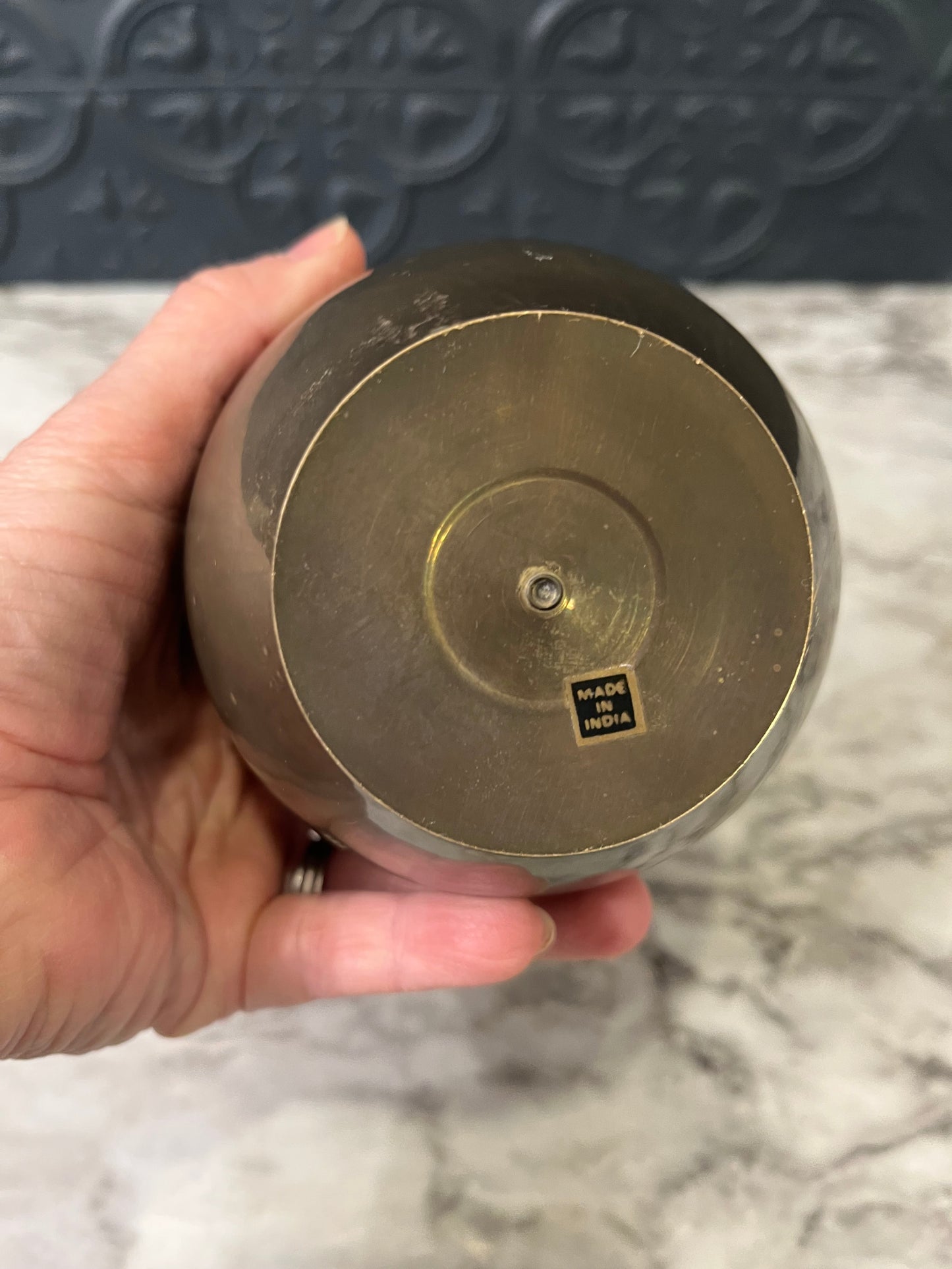 Brass Bud Vase