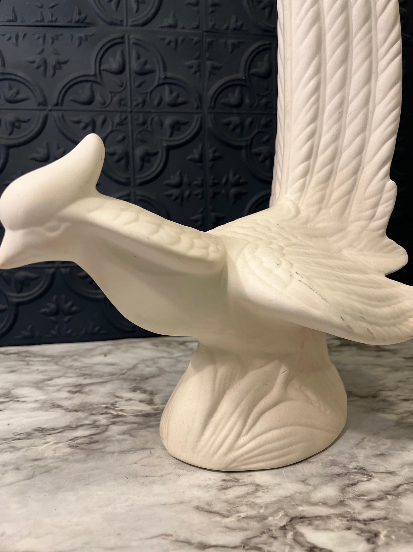 White Plaster Pheasant