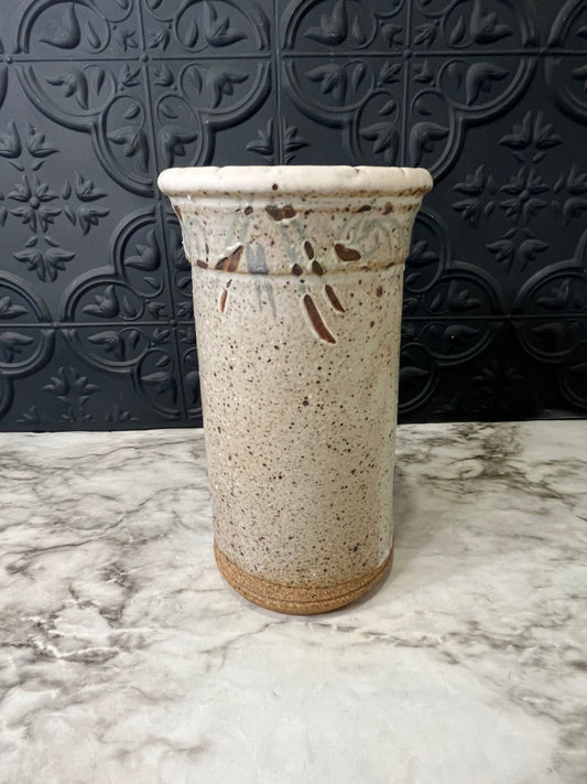 Studio Pottery Speckled Vase
