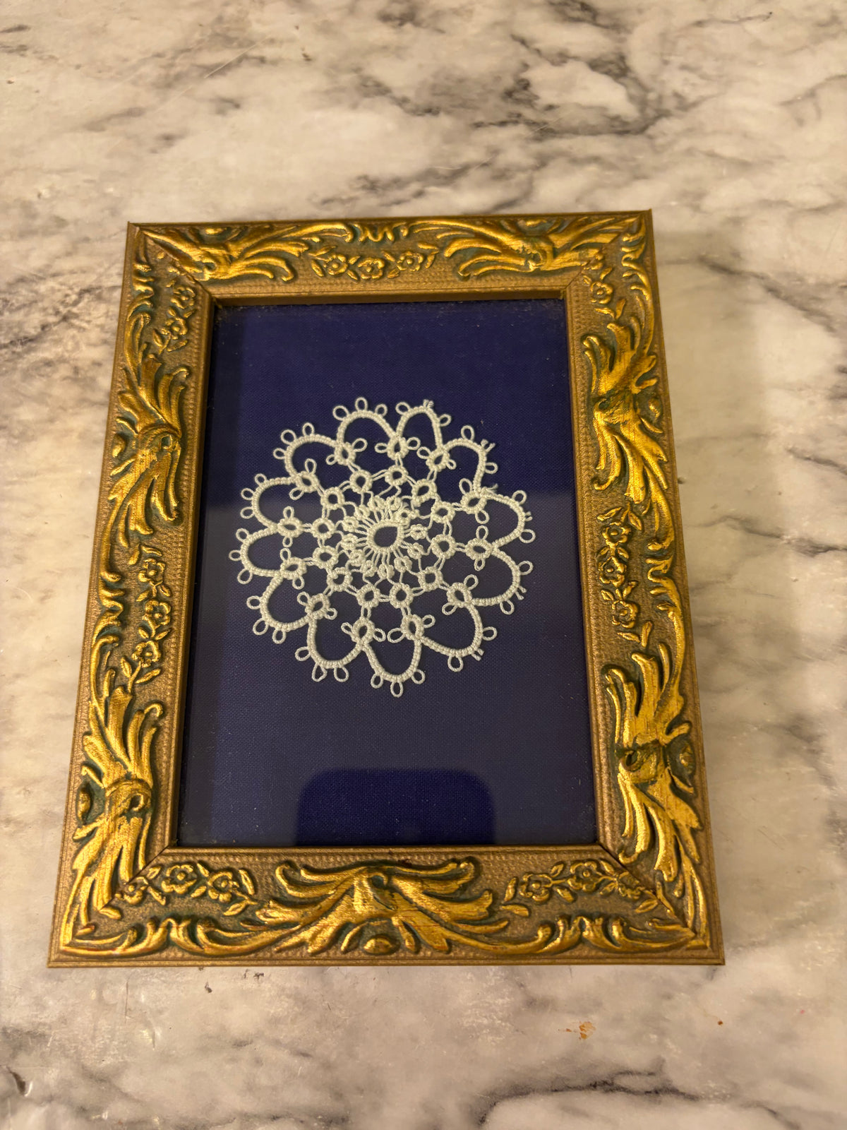 4x6 Framed Doiley