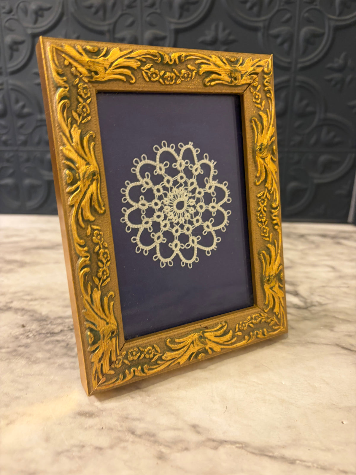 4x6 Framed Doiley
