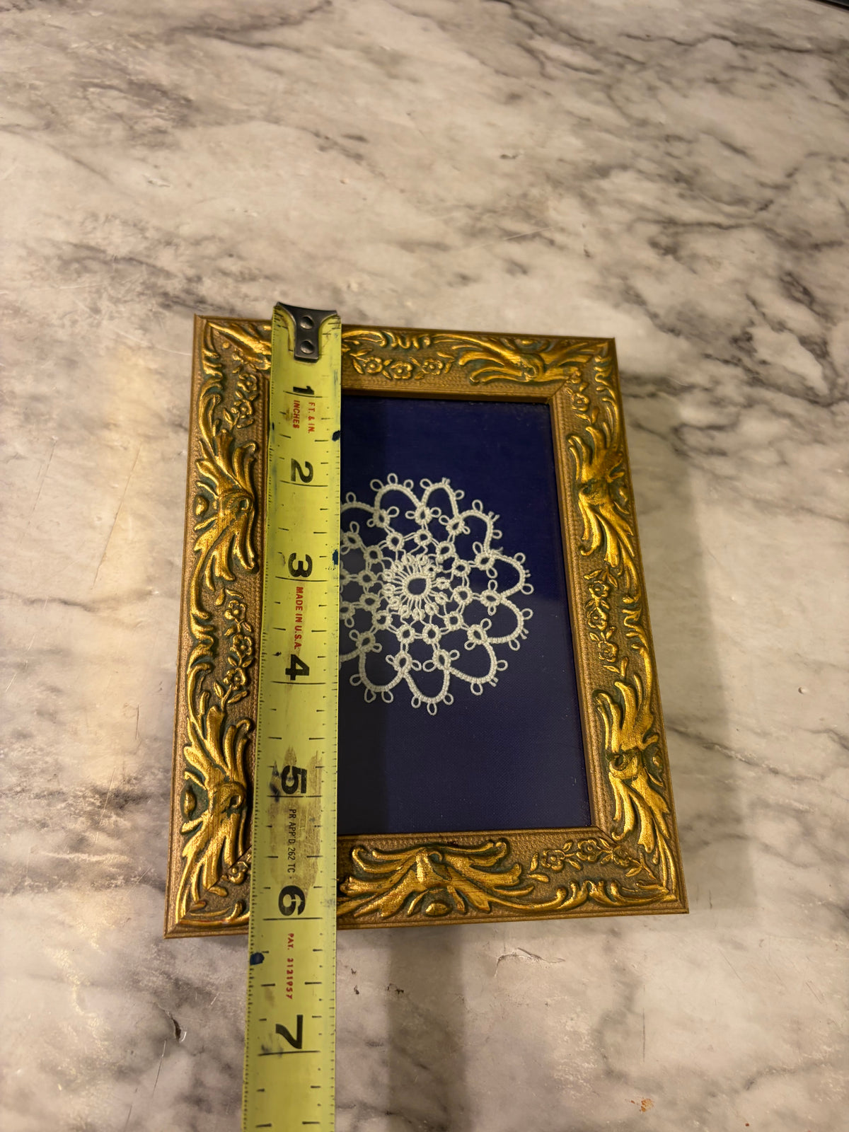 4x6 Framed Doiley