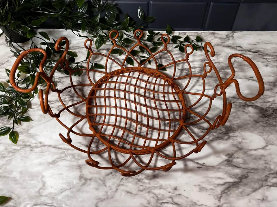 Copper Color Metal Basket