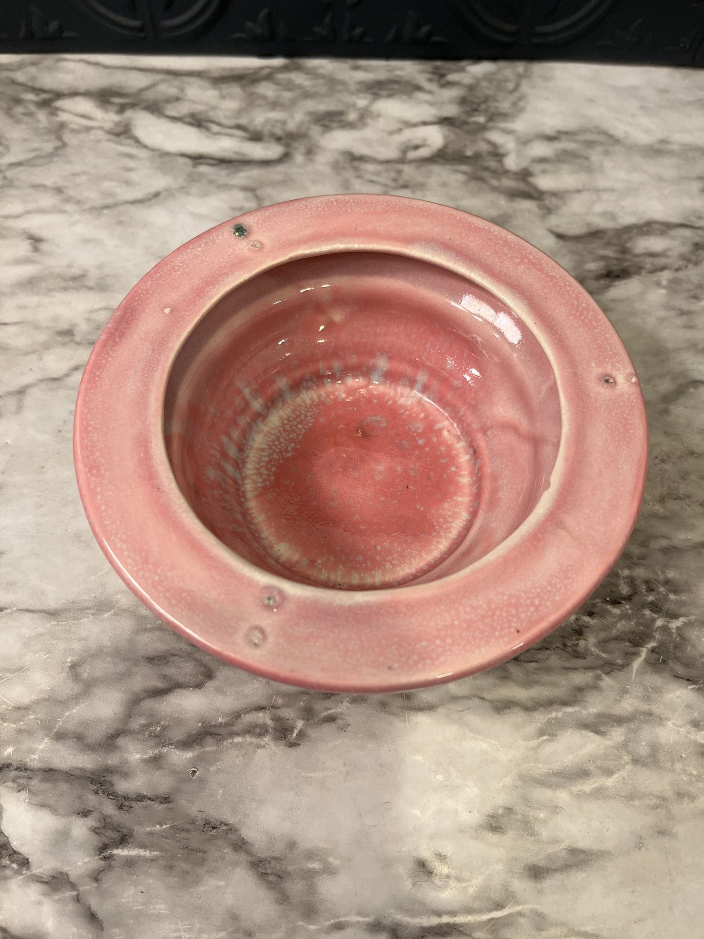 Dark Pink Decorative Bowl Planter