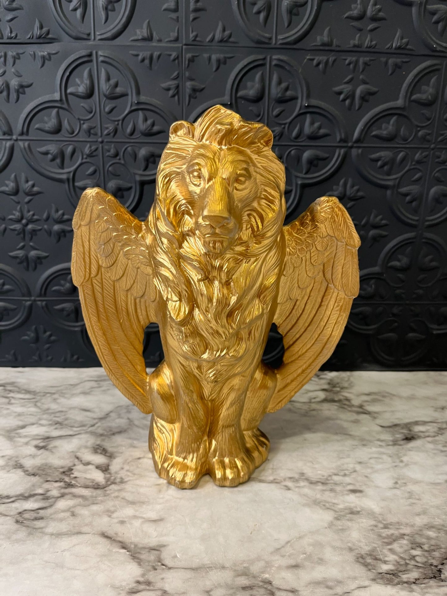 Gold Winged Lion